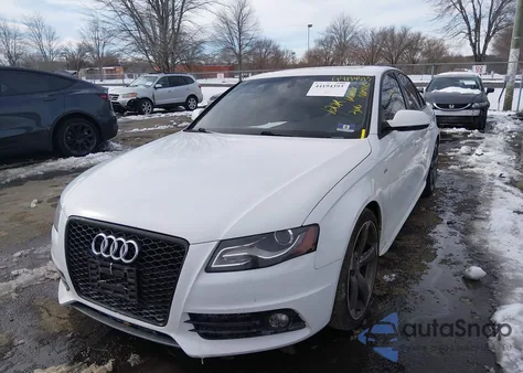 2012 Audi A4 2.0T Premium from USA, damaged, VIN WAUKFAFL2CA099849